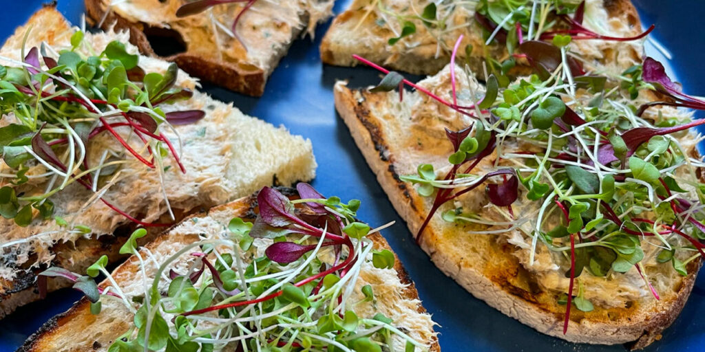 Smoked Mackerel Paté on Sourdough Toast Recipe